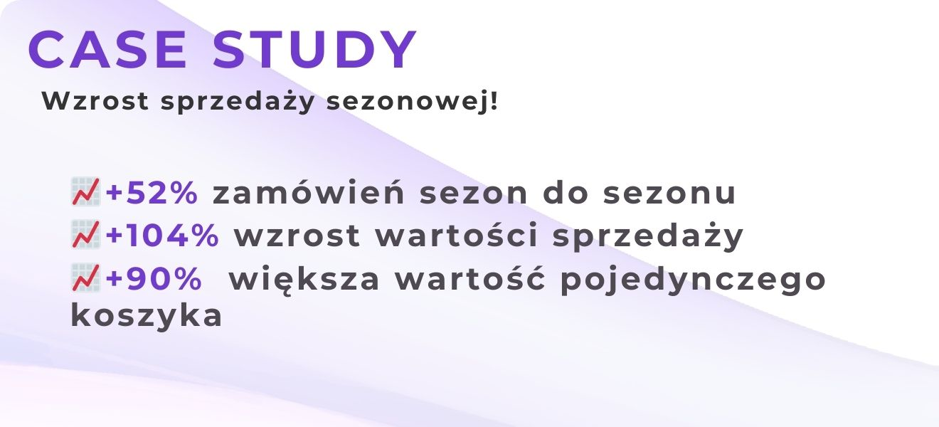 Zwiększenie sezonowej sprzedaży i wartości koszyka poprzez budowanie marki